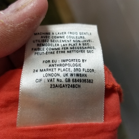 Anthropologie HD in Paris coral strapless dress - Picture 8 of 8